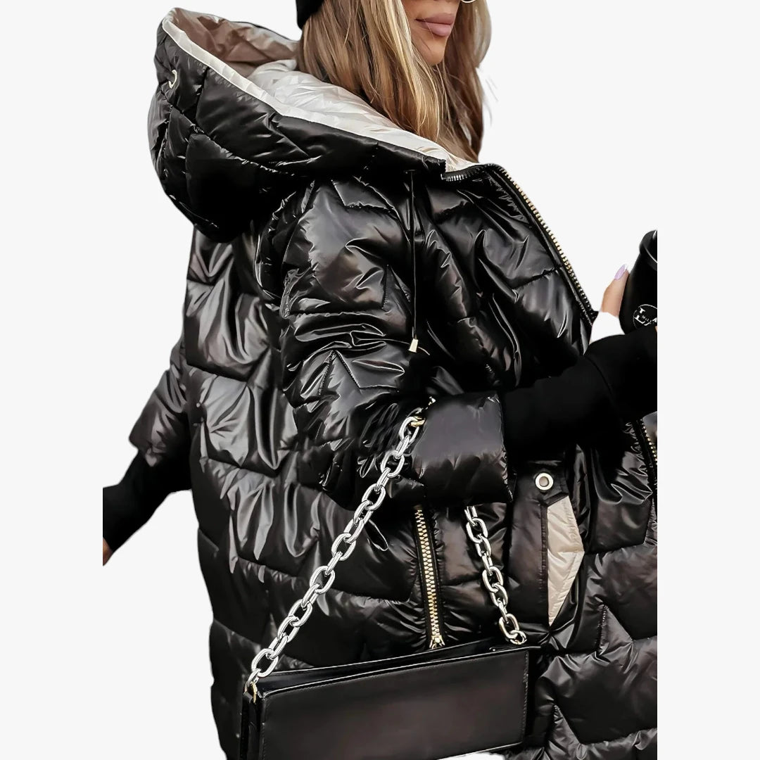 Damen stepp jacke | lange