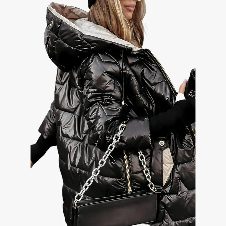 Damen stepp jacke | lange