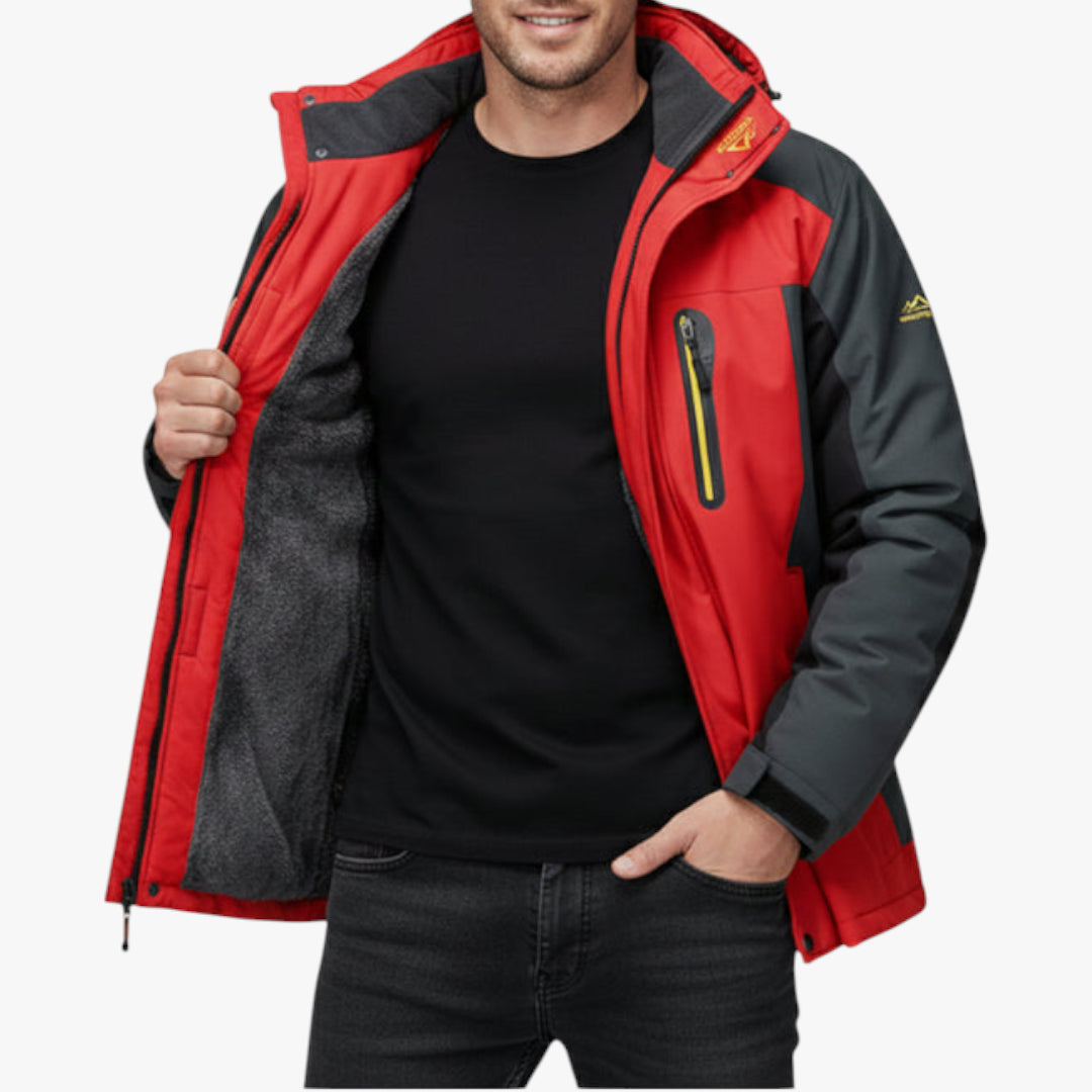Herren Winter Jacke mit Wasserdicht und Winddicht