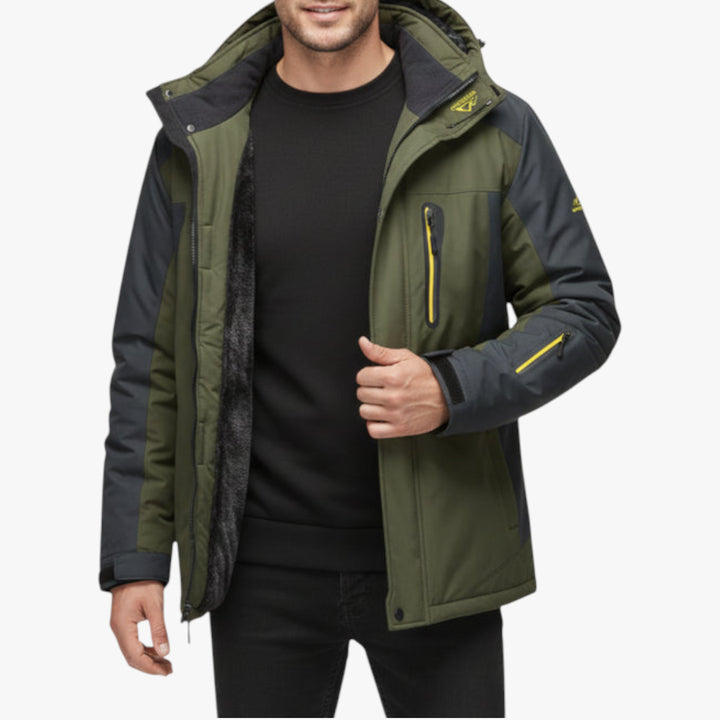 Herren Winter Jacke mit Wasserdicht und Winddicht