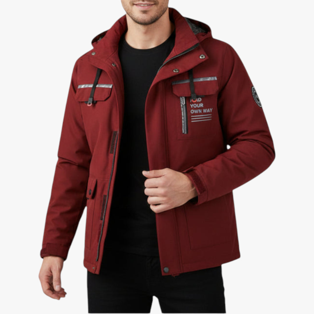 Herren Outdoor Jacke mit Wasserschutz und Windschutz