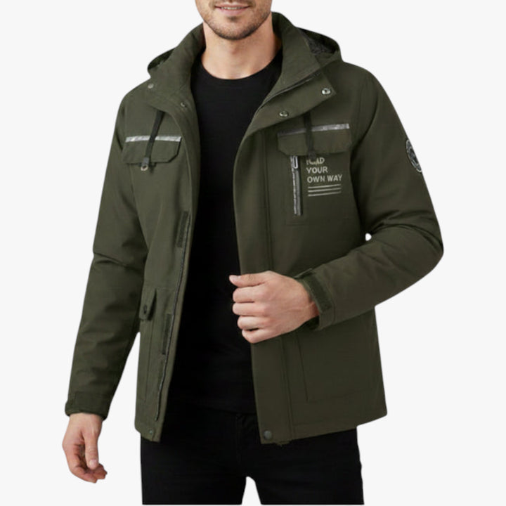 Herren Outdoor Jacke mit Wasserschutz und Windschutz