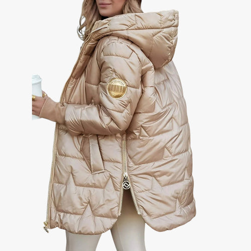 Damen stepp jacke | lange