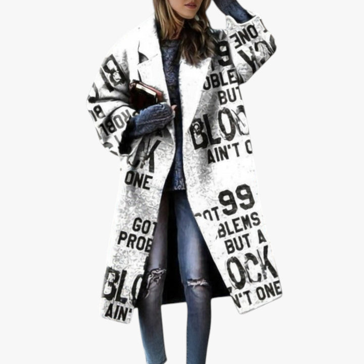 Damen stylischer Trenchcoat | Winter