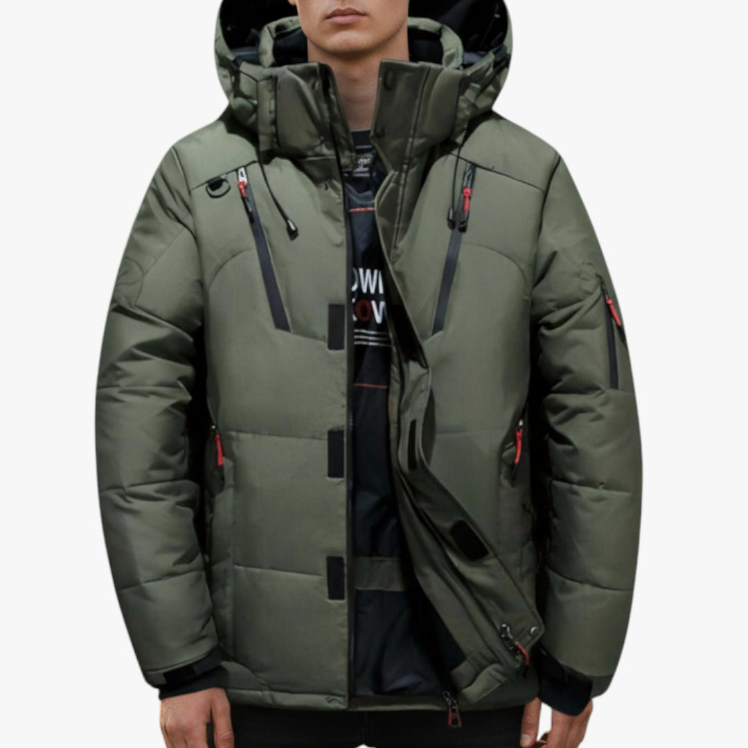 Herren Winter Jacke mit Wasserschutz und Windschutz