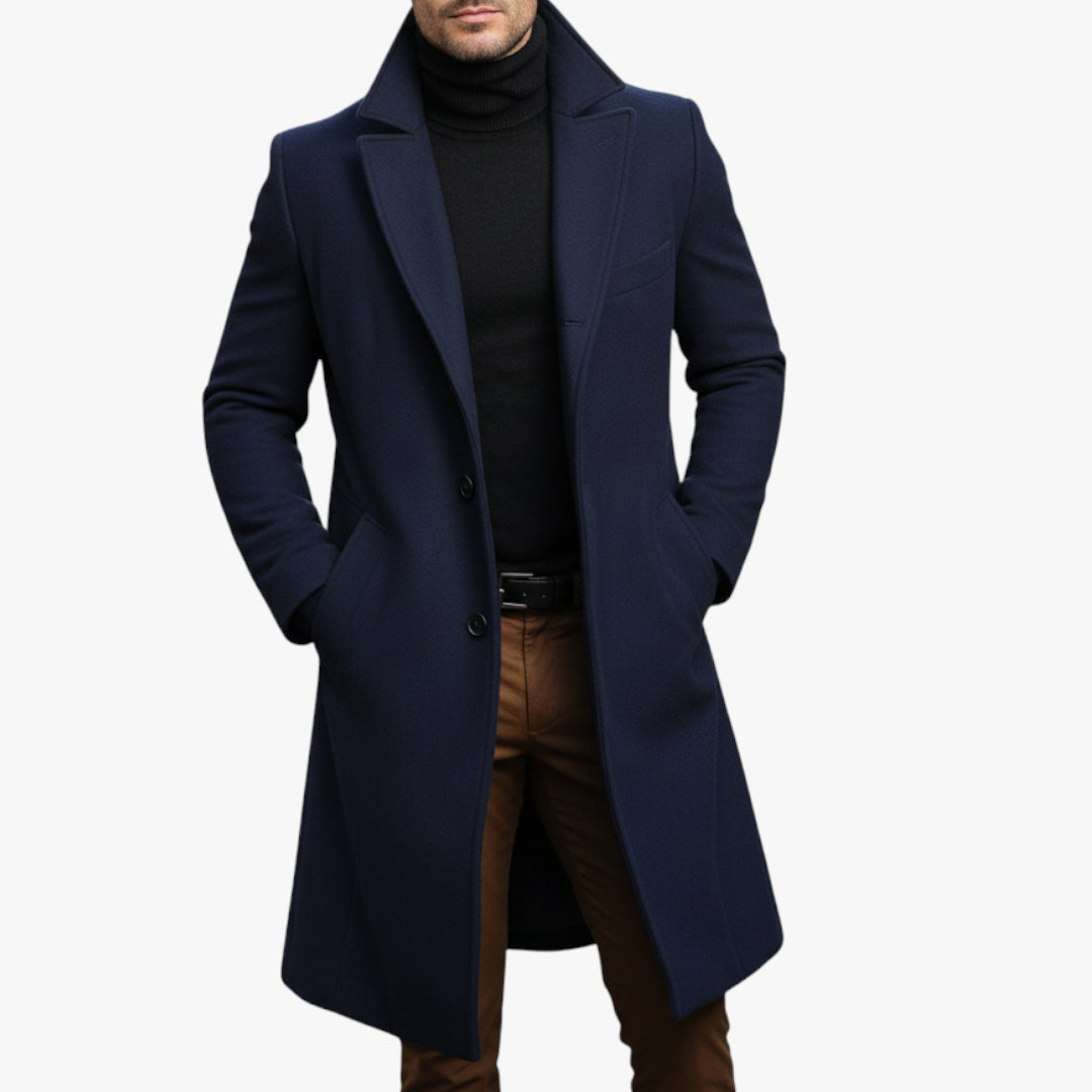 Herren Winter Mantel mit Warme und Lang