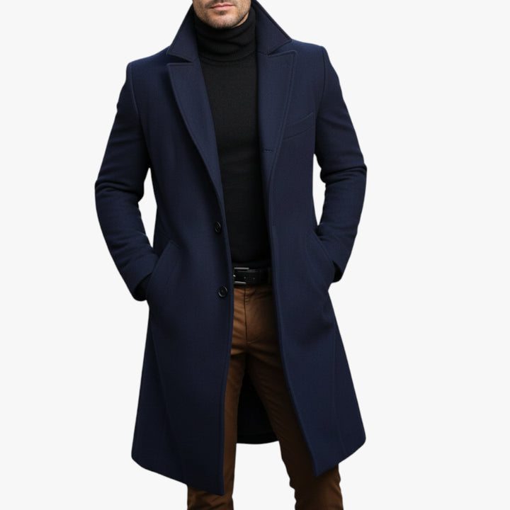 Herren Winter Mantel mit Warme und Lang