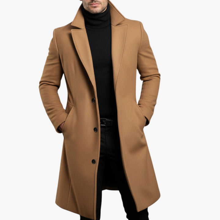 Herren Winter Mantel mit Warme und Lang