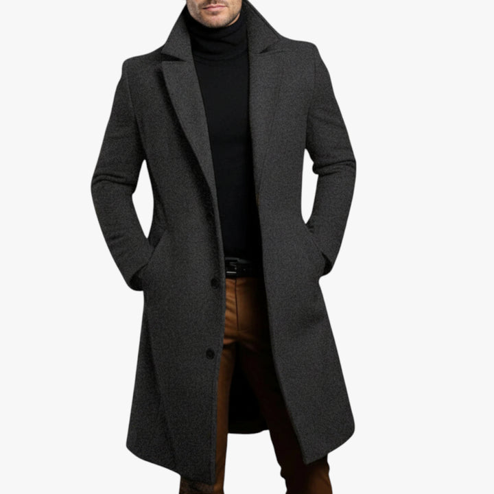Herren Winter Mantel mit Warme und Lang